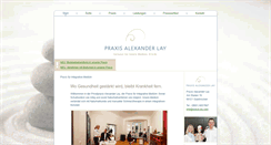 Desktop Screenshot of praxis-lay.com